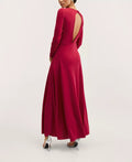 Mango Womens Side Slit Long Dress, Size Large by Vanessa Jane