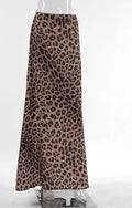 Leopard Print Maxi Skirt by Boutique 23