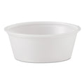 Dart Polystyrene Portion Cups, 1.5 oz, Translucent, 2,500/Carton