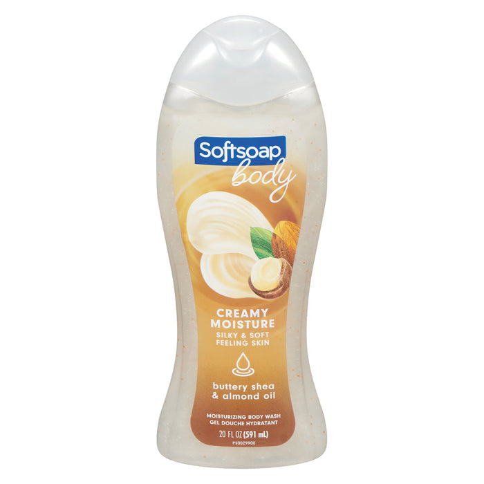 Softsoap Body Wash, Moisturizing, Buttery Shea & Almond Oil 20 Fl Oz by Pasteur Pharmacy