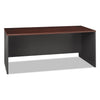 Bush Series C Collection Desk Shell, 71.13" x 29.38" x 29.88", Hansen Cherry/Graphite Gray