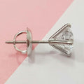 2.15 Ct Diamond Stud Earrings Natural Round Real 14k White Gold Martini F-G/I1 by DailySale