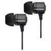 ByTech Earbuds with Microphone, 4 ft Cord, Black