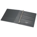 Universal Economy Non-View Round Ring Binder, 3 Rings, 1" Capacity, 11 x 8.5, Black