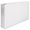 Universal Ledger-Size Round Ring Binder with Label Holder, 3 Rings, 3" Capacity, 11 x 17, White