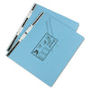 Universal Pressboard Hanging Binder, 2 Posts, 6" Capacity, 14.88 x 11, Light Blue