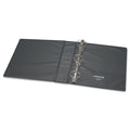 Universal Economy Non-View Round Ring Binder, 3 Rings, 2" Capacity, 11 x 8.5, Black