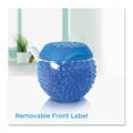 BRIGHT Air Scent Gems Odor Eliminator, Cool and Clean, Blue, 10 oz Jar, 6/Carton