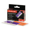GBC UltraClear Thermal Laminating Pouches, 5 mil, 3.69" x 2.19", Gloss Clear, 100/Box