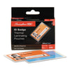 GBC UltraClear Thermal Laminating Pouches, 5 mil, 3.88" x 2.63", Gloss Clear, 100/Box