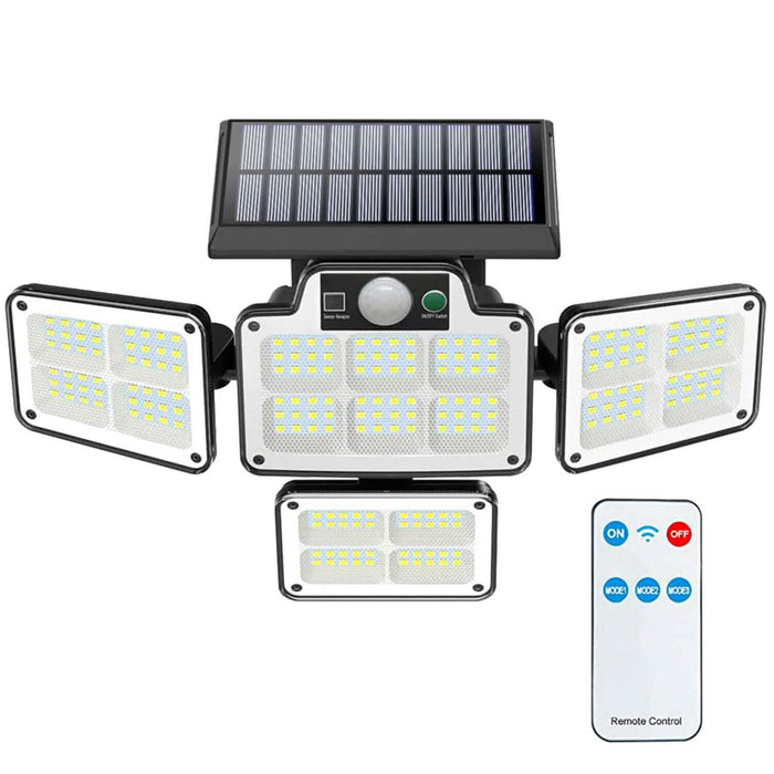 216 LEDs Solar Outdoor Light Motion Sensor Security Wireless Lamp by DailySale
