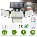 216 LEDs Solar Outdoor Light Motion Sensor Security Wireless Lamp by DailySale