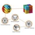 216-Piece: Colorful Magnetic Balls by DailySale