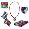 216-Piece: Colorful Magnetic Balls by DailySale