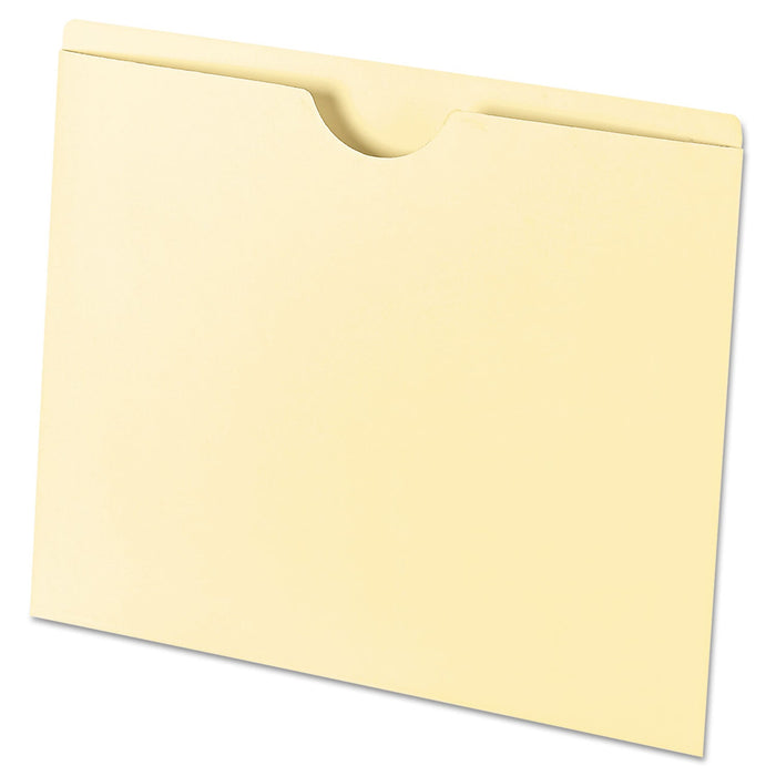 Universal Economical Manila File Jackets, Letter Size, Manila, 100/Box