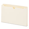 Universal Economical Manila File Jackets, Straight Tab, Legal Size, Manila, 50/Box