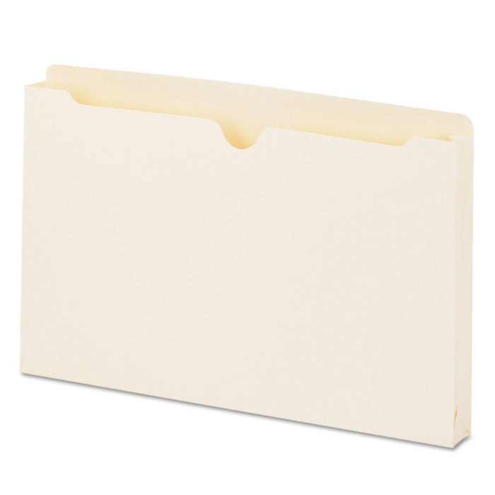 Universal Economical Manila File Jackets, Straight Tab, Legal Size, Manila, 50/Box