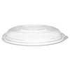 Dart PresentaBowls Clear Dome Lids, 7.3 Diameter x 1.1 h, Clear, Plastic, 63 Lids/Bag, 4 Bags/Carton