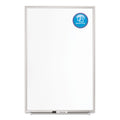 Quartet Classic Series Porcelain Magnetic Board, 72 x 48, White, Silver Aluminum Frame