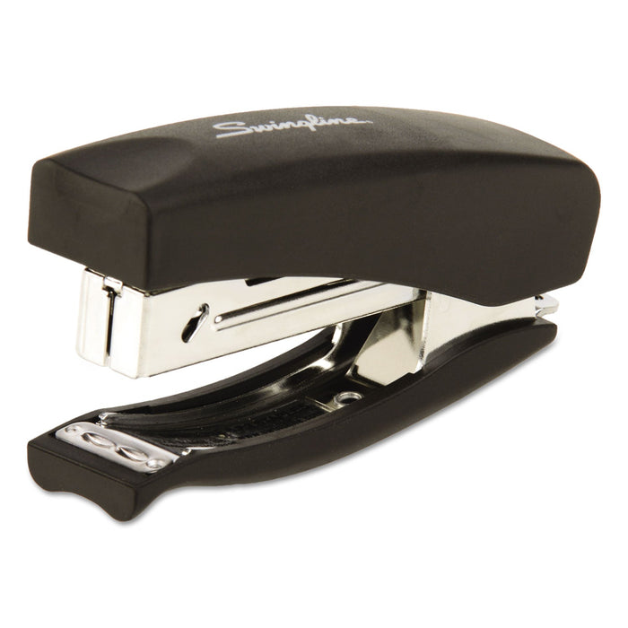 Swingline Soft Grip Half Strip Hand Stapler, 20-Sheet Capacity, Black