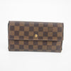 Louis Vuitton Damier Ebene Canvas International Long Wallet #2167