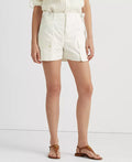 Lauren Ralph Lauren Ladies Twill Cargo Shorts Winter Cream, Size 10 by Vanessa Jane