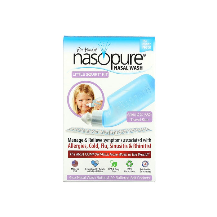 Dr. Hana's Nasopure Nasal Wash System, Little Squirt Kit, 1 Kit by Pasteur Pharmacy