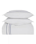 NAUTICA Alden White Embroidered 2-Piece Duvet Cover Set, Twin by Vanessa Jane