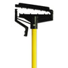 O-Cedar Quick-Change Mop Handle, 60", Fiberglass, Yellow, 6/Carton