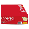 Universal Double-Ply Top Tab Manila File Folders, 1/2-Cut Tabs: Assorted, Letter Size, 0.75" Expansion, Manila, 100/Box