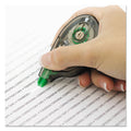 Tombow MONO Correction Tape, Non-Refillable, Gray/Clear Applicator, 0.17" x 394", White Tape, 4/Pack
