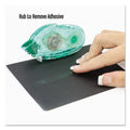 Tombow MONO Removable Adhesive Refill, 0.33" x 39.33 ft, Dries Light Green