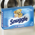 Snuggle Vend-Design Fabric Softener Sheets, Blue Sparkle, 2 Sheets/Box, 100 Boxes/Carton