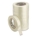 Universal 190# Medium Grade Filament Tape, 3" Core, 24 mm x 54.8 m, Clear