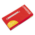 Universal Two-Piece Two-Prong Paper Fastener Compressors, 2.75" Center to Center, Silver, 100/Box
