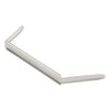 Universal Two-Piece Two-Prong Paper Fastener Bases, 1" Capacity, 2.75" Center to Center, Silver, 100/Box
