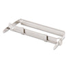 Universal Two-Piece Two-Prong Paper Fastener Base and Compressor Sets, 1" Capacity, 2.75" Center to Center, Silver, 50/Box