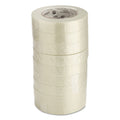 Universal 190# Medium Grade Filament Tape, 3" Core, 24 mm x 54.8 m, Clear