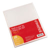 Universal Project Folders, Letter Size, Clear, 25/Pack