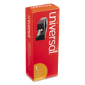 Universal Classic Full-Strip Stapler, 20-Sheet Capacity, Black