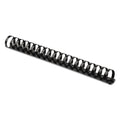 Fellowes Plastic Comb Bindings, 2" Diameter, 500 Sheet Capacity, Black, 10/Pack