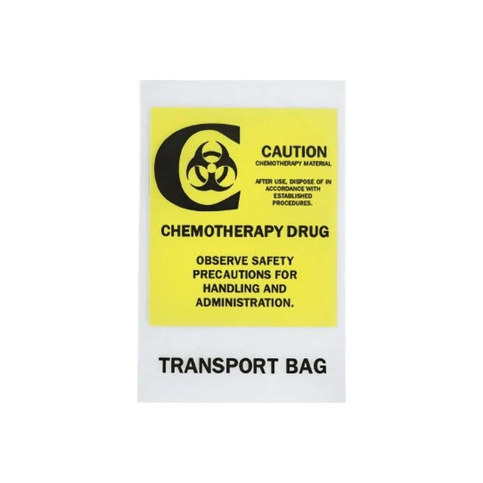 RD Plastics Q134 - Chemotherapy Reclosable Transport Bag by Pasteur Pharmacy