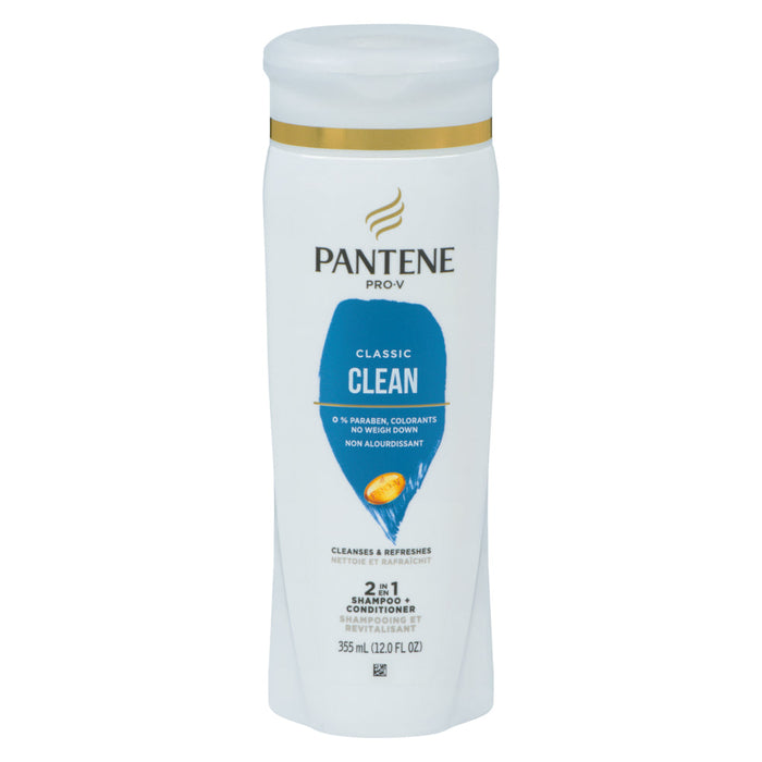 Pantene Classic Clean 2 In 1 Shampoo + Conditioner 12 Fl Oz by Pasteur Pharmacy