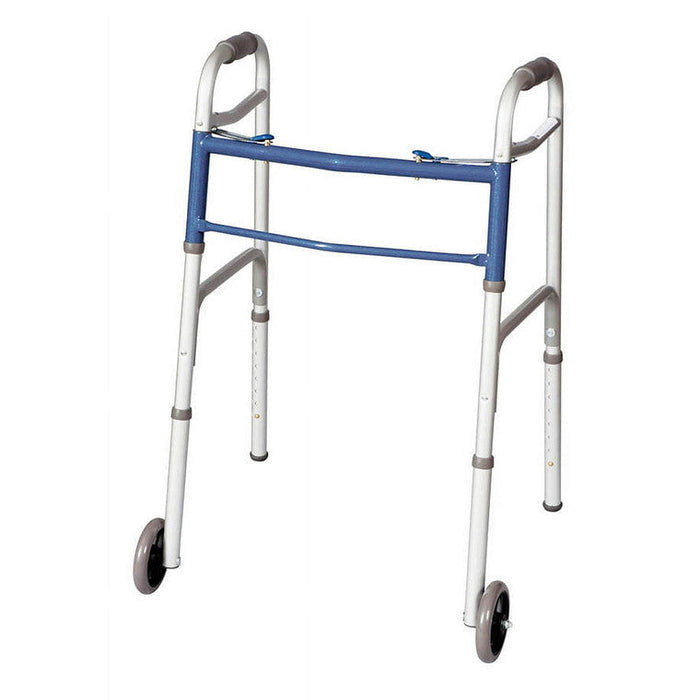 Carex Two Button Walker With Wheels by Pasteur Pharmacy