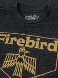 Pontiac Firebird T-Shirt - Charcoal Gray by Tee Luv