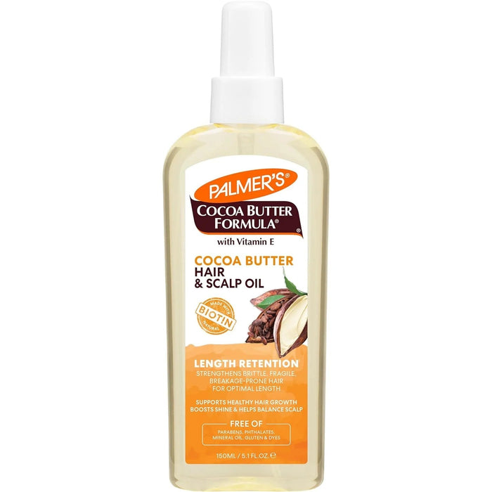 Palmer's Cocoa Butter & Biotin Length Retention Hair And Scalp Oil, 5.1 Ounce by Pasteur Pharmacy