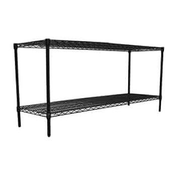 Galvanized Steel Wire Shelf (18"D x 36"W), 2-Pack by Pasteur Pharmacy