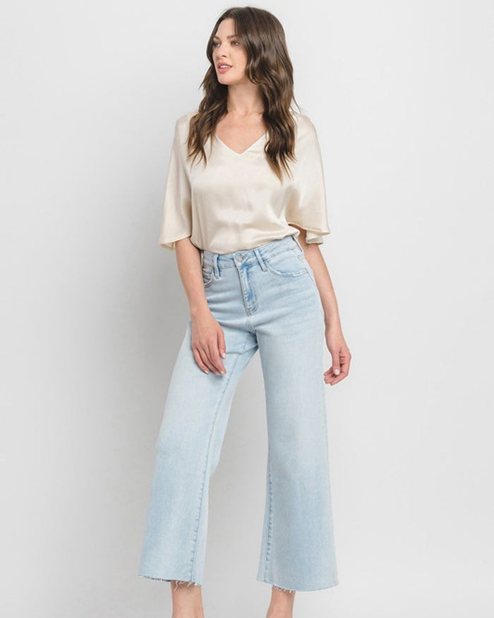 Elsie High Rise Wide Leg by Boutique 23