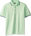 PGA Tour Mens Athletic-Fit Performance Stretch Moisture-Wicking Printed Polo, MD by Vanessa Jane