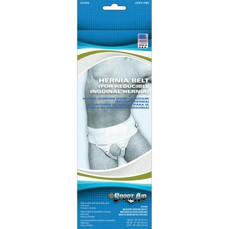 Sport Aid Reducible Inguinal Hernia Belt Large by Pasteur Pharmacy